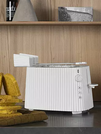 ALESSI | Tostapane Plissé Nero MDL08 B | weiss